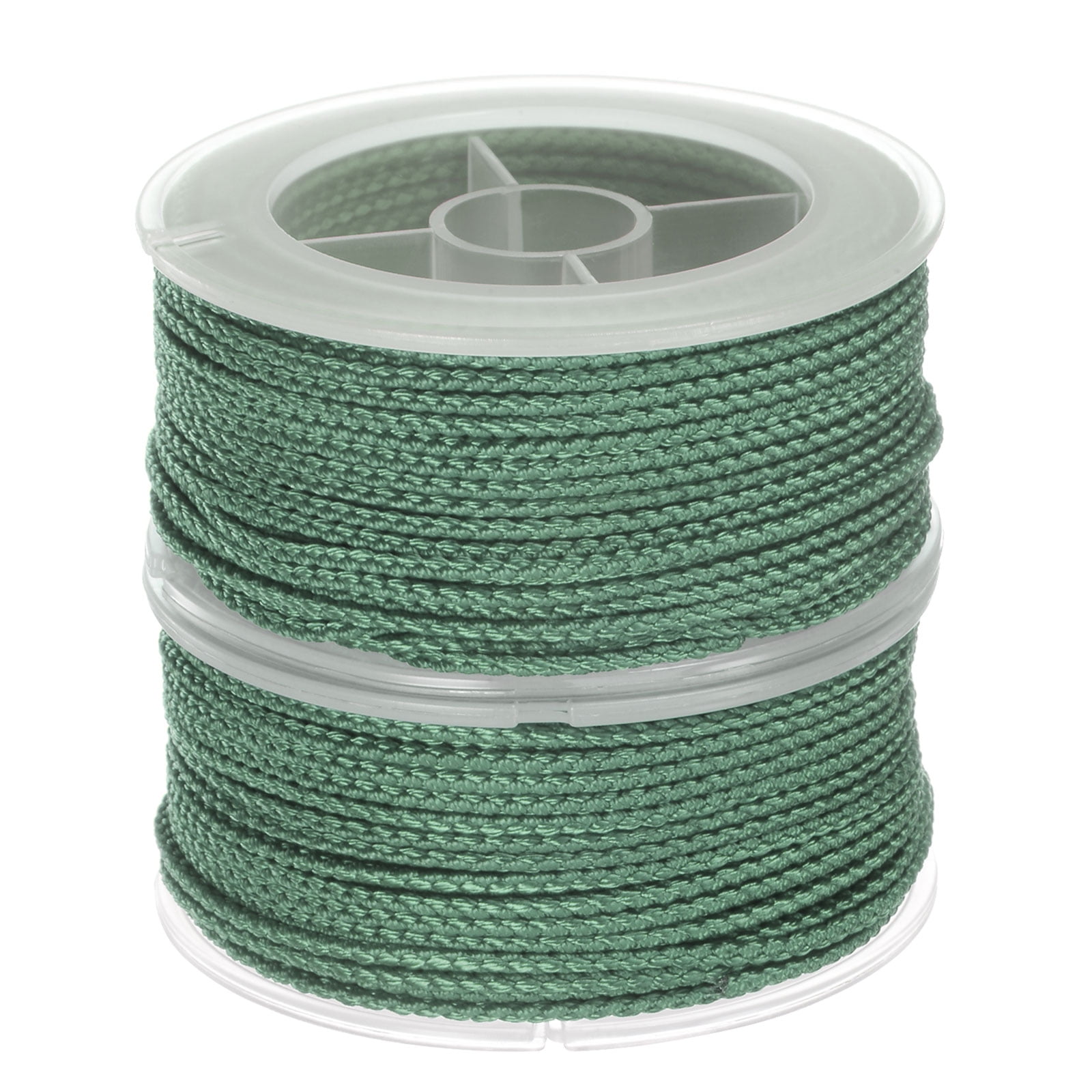 Nylon Thread Twine Beading Cord 4mm Extra-Strong Braided Nylon Crafting  String 3.2M/10.5 Feet, Army Green 