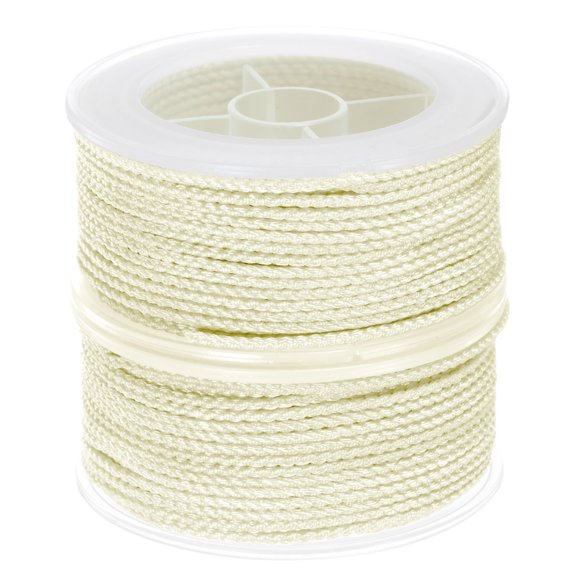 Nylon String Loop 2 Packs Nylon Thread Twine Beading Cord 1.6mm Extra-Strong Braided ...