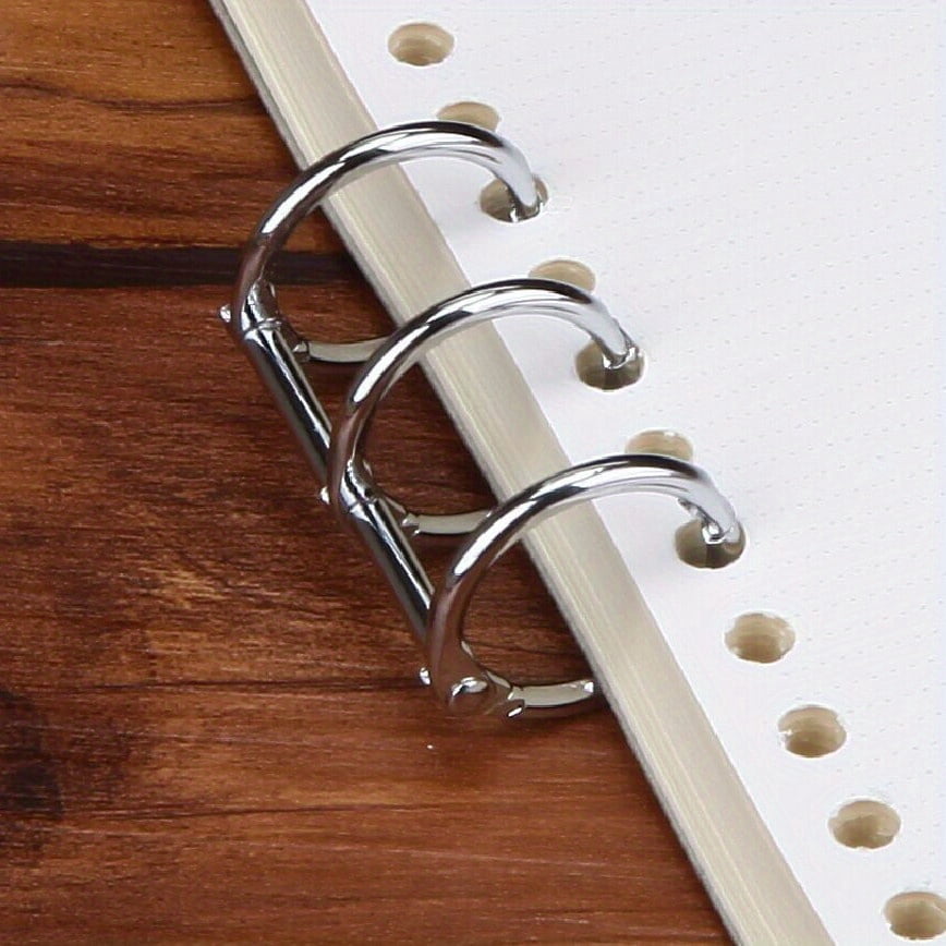 Ring Bookbind 2 Packs Of DIY Photo Album Book Binding Ring Loose-leaf Book Binding ...
