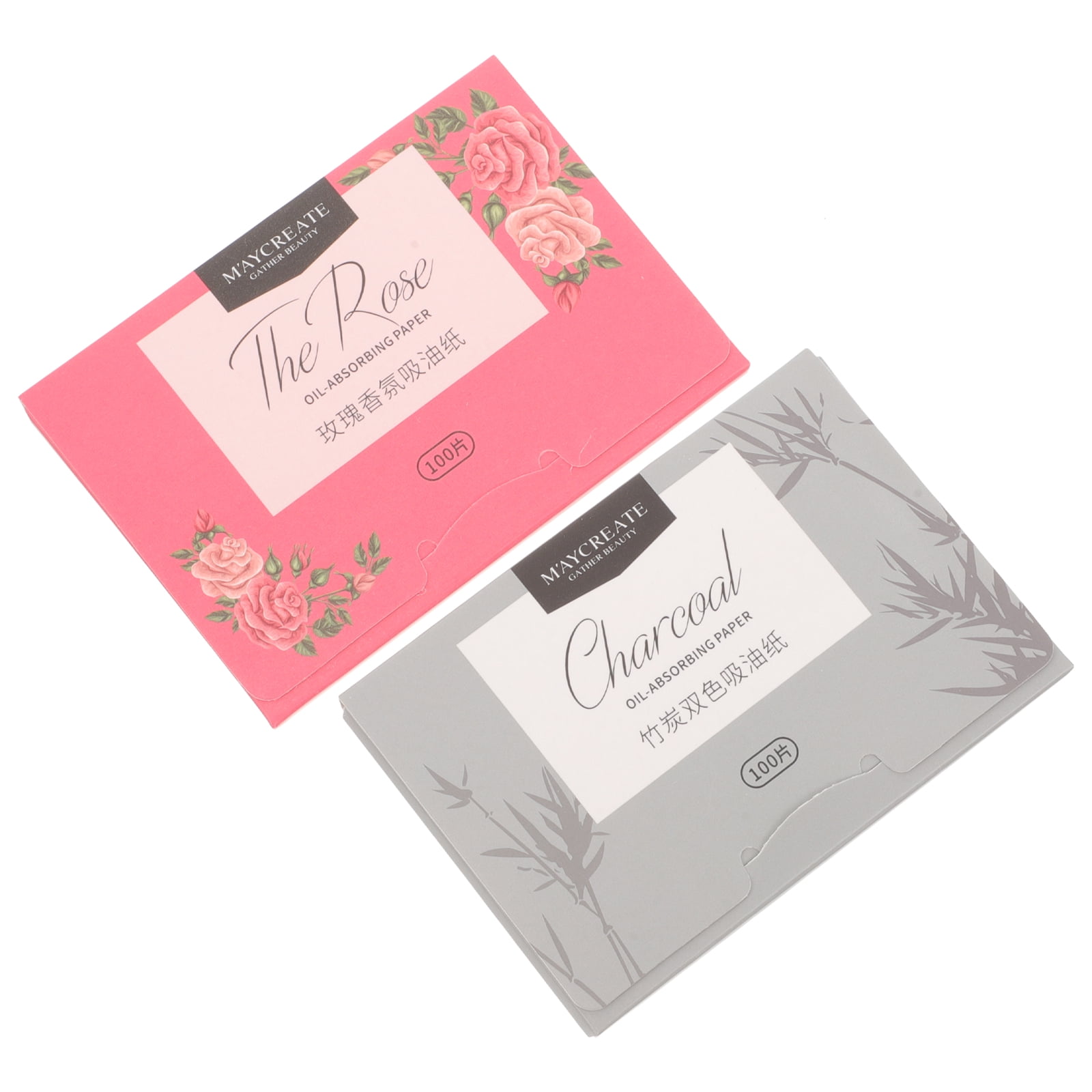 2 Packs Oil Absorbing Paper Blotting Papers for Oily Skin Women's