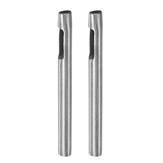 2 Packs Oval Hole Punch 5x8mm Leather Hollow Cutter Punch Die for Belt Watch Band Leathercraft