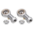 thumbnail image 1 of 2 Packs PHS8 8mm Bore Rod End Bearing M8x1.25 Female Right Hand Thread, Self-Lubricating Rod End with Jam Nuts, 1 of 4