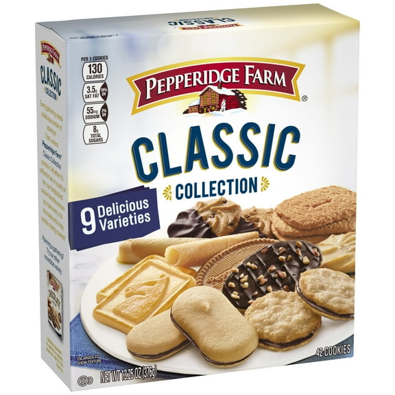 (2 Packs) Pepperidge Farm Classic Collection Cookies, 13.25 oz. Box