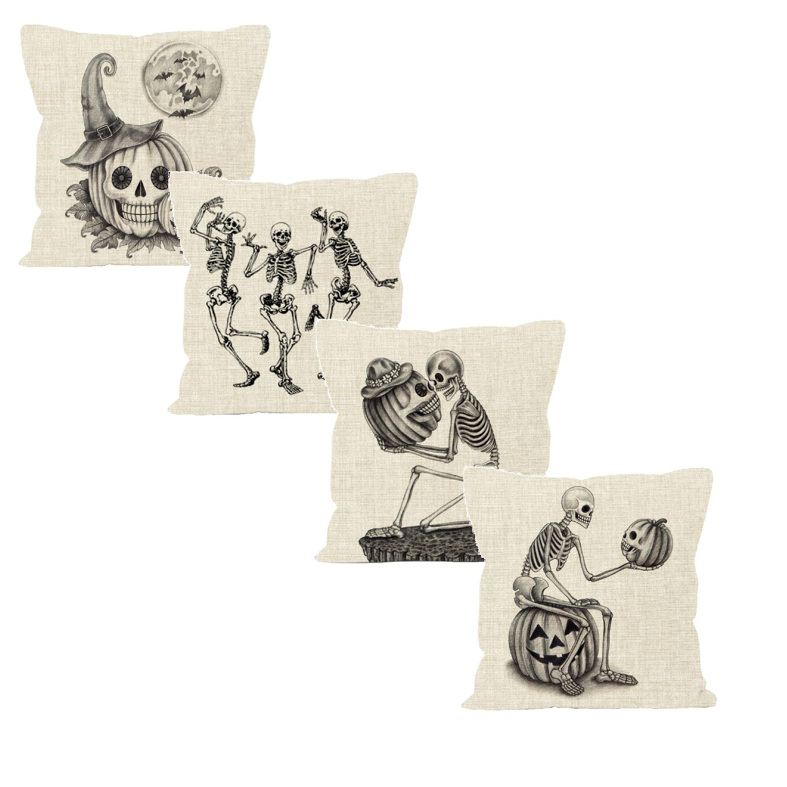 2 Packs Pillow CaseHalloween Clearance 2024!,Halloween Pillow Farmhouse