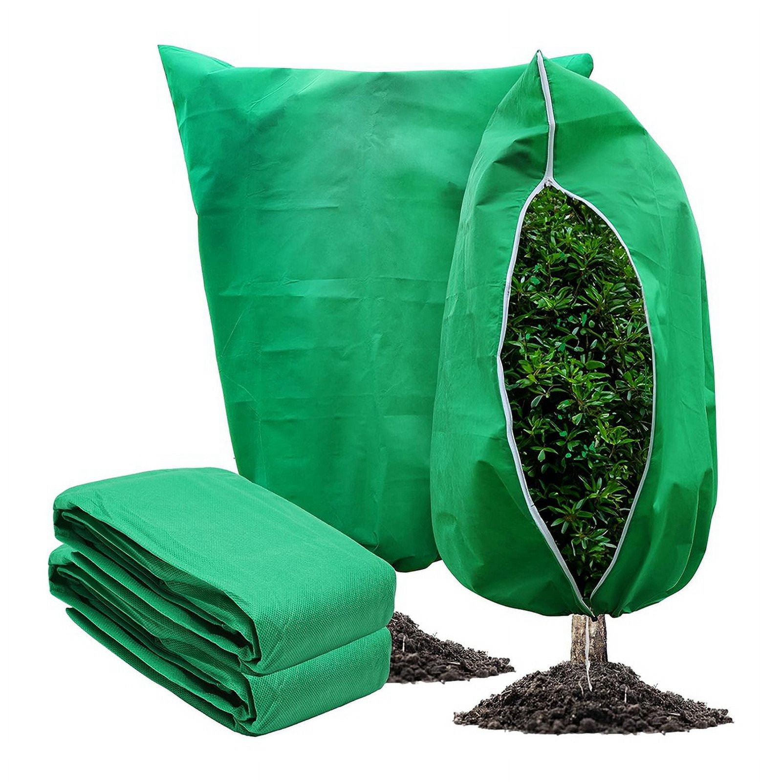 2 Packs Plant Covers Freeze Protection 47.7In x 71.7In Frost Blankets