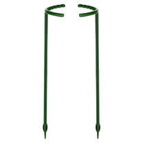 2 Packs Plastic Plant Support Stakes for Climbing Vines Potted Flowers Garden Bonsai Tools Lightweight Flexible 12 Pack for Clematis Roses Ivy Indoor Outdoor Use L