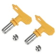 thumbnail image 1 of 2 Packs Reversible Spray Tips for Airless Sprayer 311 Paint Spray Nozzle Tips Sprayer Machine Parts, Yellow, 1 of 6