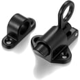 2 Packs Self-Closing Latches,Black Spring Door Lock,Resilient Bolt ...