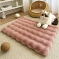 thumbnail image 1 of 2 Packs Self-Warming Pet Bed Mat, Thermal Heated Dog Cat Bed Pad, Plush Fleece Indoor Outdoor Winter Warmer Mat for Small Medium Pets, Non-Slip Washable Comfort Heating Pad for Kennel Crate Sofa, 1 of 6