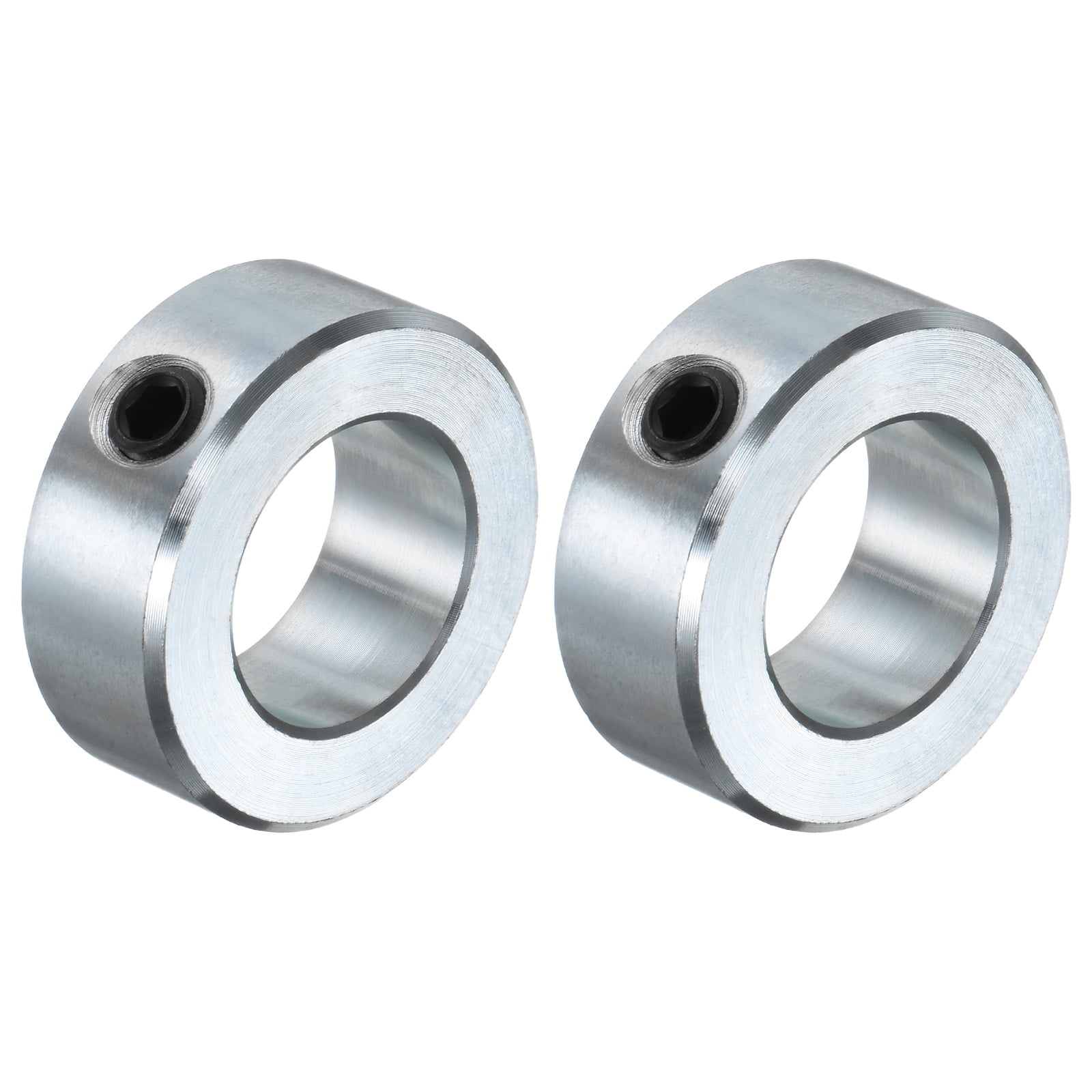 2 Packs Set Screw Collars 7/8" Bore Carbon Steel Shaft Collars, 11/2