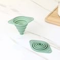 thumbnail image 1 of 2 Packs Silicone Funnel Set, Collapsible Kitchen Funnel for Filling Bottles, Leak-Proof Liquid & Powder Transfer, Dishwasher Safe Reusable Funnel for Wine, Spices, Cooking, Baking, Home Kitchen, 1 of 4