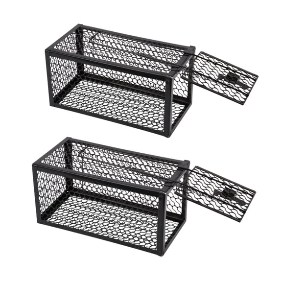2 Packs Small Live Animal Trap Mouse Voles Hamsters Live Cage Humane Rat Trap Chipmunk Rodent Trap Mouse Trap