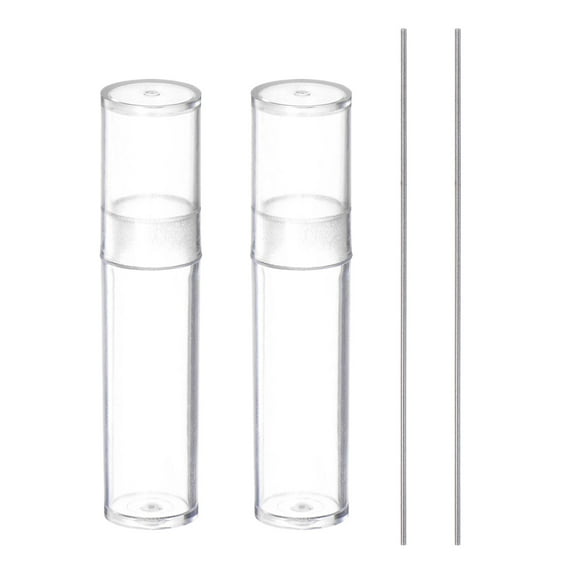 2 Packs Steel Pin Gage 0.1mm Diameter Class X Tolerance 0.001mm Plug Gage Pins
