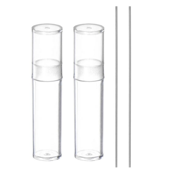2 Packs Steel Pin Gage 0.65mm Diameter Class X Tolerance 0.001mm Plug Gage Pins