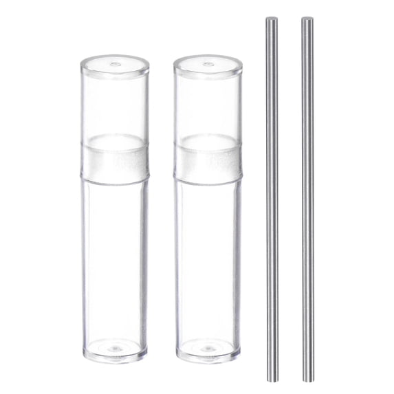 2 Packs Steel Pin Gage 1.58mm Diameter Class X Tolerance 0.001mm Plug Gage Pins