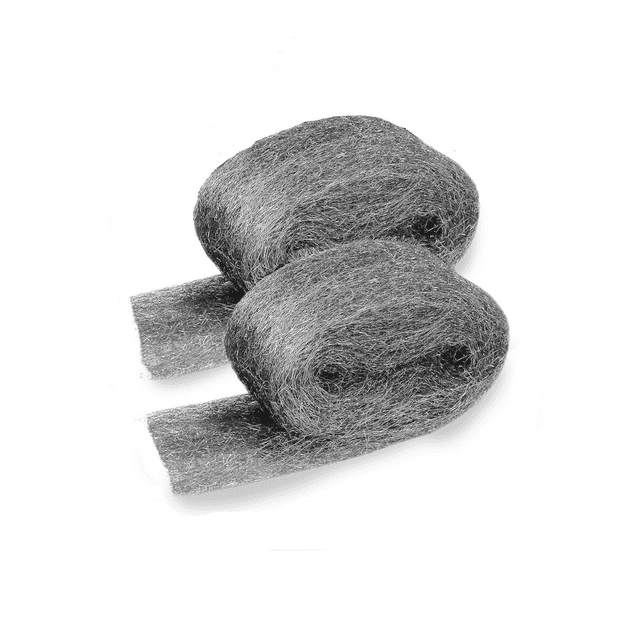 2 Packs Steel Wool Mice Control, 3in x 13ft Steel Wool Fill Fabric Roll