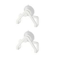 thumbnail image 1 of 2 Packs Suction Cup Sponge Holder for Kitchen Sink 2PCS No Drill Hanging Rack with Strong Adhesive Bathroom Storage Organizer Drying Rack for Scouring Pads Dish Brush Non Slip Drain Rack, 1 of 6