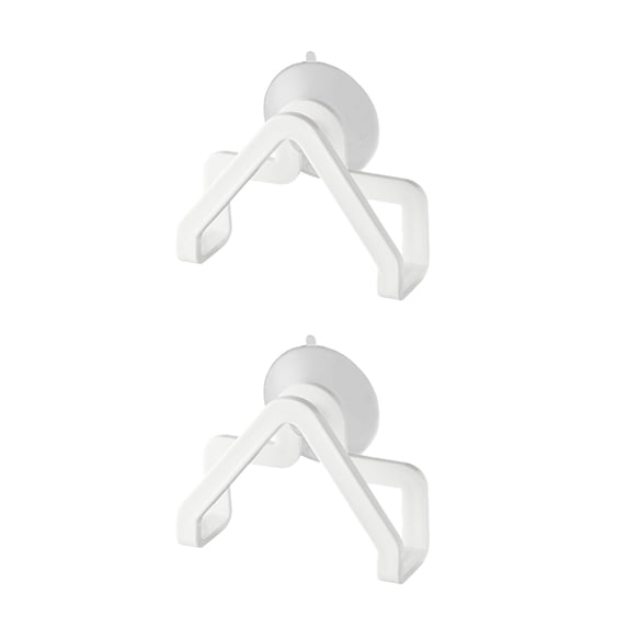 2 Packs Suction Cup Sponge Holder for Kitchen Sink 2PCS No Drill Hanging Rack with Strong Adhesive Bathroom Storage Organizer Drying Rack for Scouring Pads Dish Brush Non Slip Drain Rack