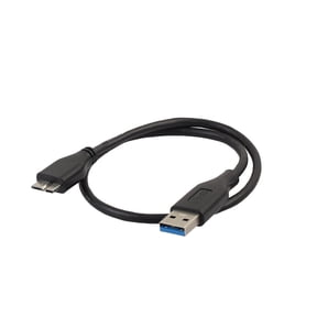 2 Packs Super Speed USB 3.0 A to B Cable for External HDD Hard Drive Fast Data Transfer 4.8Gbps 45cm Backward Compatible with USB 2.0 STP Shielding Power Efficient