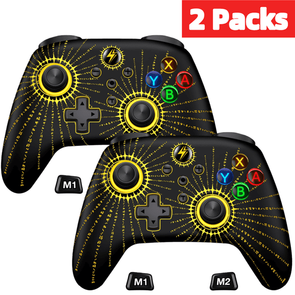 2 Packs Switch Controller, Wireless Switch Pro Controller for Switch/Switch lite/Switch OLED/Switch 2 Controllers