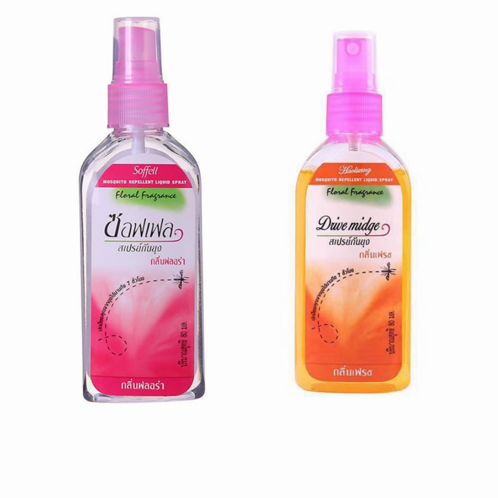 2 Packs Thai mosquito repellent spray portable mosquito repellent spray