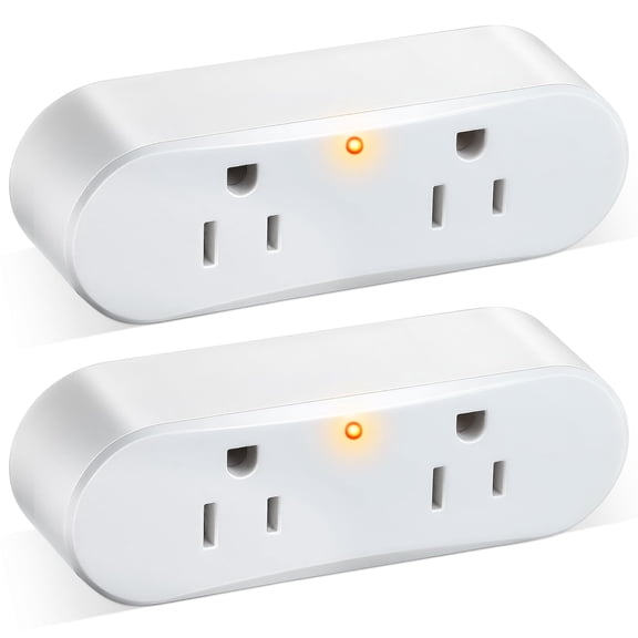 2 Packs Thermostatically Controlled Outlet Plug In Switch for Heater 32F to 50F Freeze Protection
