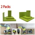 thumbnail image 1 of 2 Packs Tool Holder Mount for Ryobi + Wall Mount Bracket with screw, 1 of 7