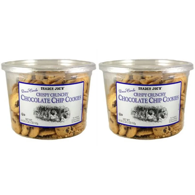 Trader Joe's Dress Circle Crispy Crunchy Chocolate Chip Cookies - 2 Pack Of Individually Wrapped Cookies 3 thumbnail image