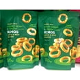 thumbnail image 1 of 2 Packs Trader Joe's Sour Cream & Onion Rings Lentil Rice Snacks 2.5oz Each, 1 of 4