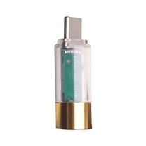 2 Packs Transparent Mini USB C Lighter Rechargeable Windproof Flameless Electric Lighter for Candles Cigars Camping Outdoor Travel Emergency Use Portable Pocket Lighter with Safety Lock