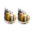 thumbnail image 1 of 2 Packs Turntable Cupboard Organizer, Multi-functional Spice Rack compatible with Kitchen Storage,spice Organiz, 1 of 5