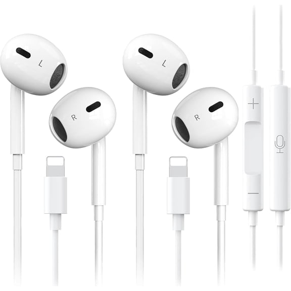 2 Packs USB C Headphones for iPhone 16/15, Type C Earbuds Wired Earphones with Mic & Remote Control Noise Cancelling for iPhone 16/15/Pro Max/Pro/Plus, iPad, Galaxy S23/S22/S21/S20/Ultra Note 10/20
