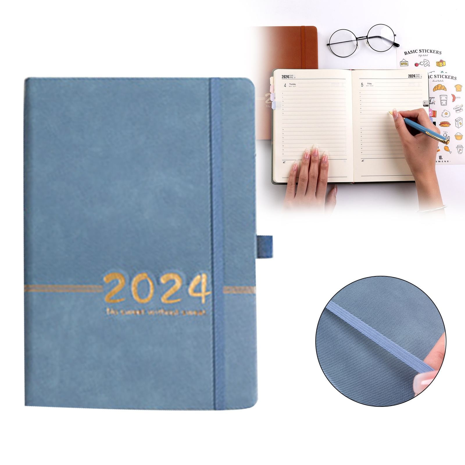2 Packs Walmart Labor Day 2024Notebook,2024 Graph Paper Notebooks Graph