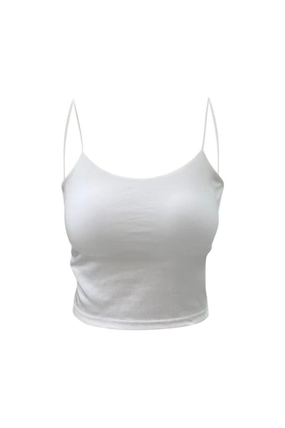 2 Packs Women's Bra Vest Tube Camisole With Chest Pad Anti Light Wrap Chest Vest Underclothes