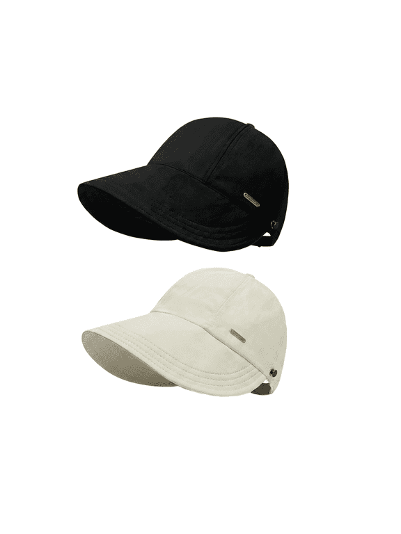 2 Packs Women's Bucket Hat,Foldable UV Protection Breathable Ripstop Sun Hat