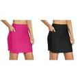 (2Packs)Women's Swim Skirt Bottoms Swim Bottoms for Women Boy Shorts