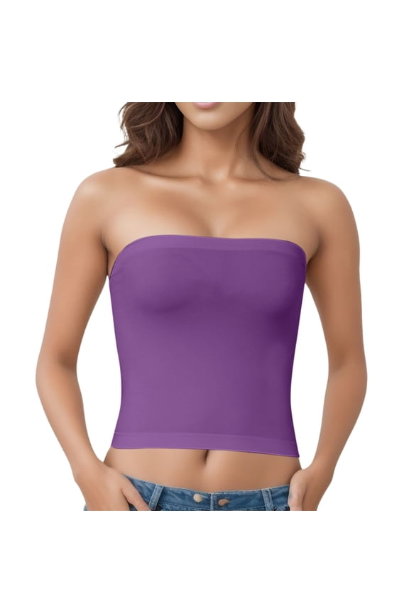 2 Packs Womens Bras Anti Smear Seamless Long Bottom Slim Fit Underwear