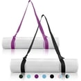 thumbnail image 1 of 2 Packs Yoga Mat Strap for Carrying, Yoga Mat Carrier, Adjustable Yoga Mat Sling for Yoga Mat Exercise Mat, 1 of 9