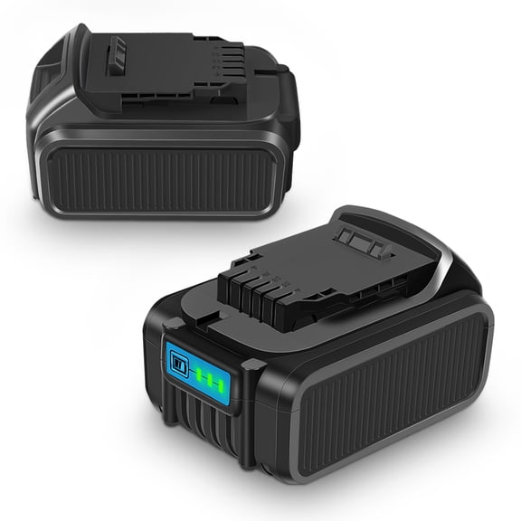 2 Packs for Dewalt 20V Battery 6.0ah Lithium Ion Battery