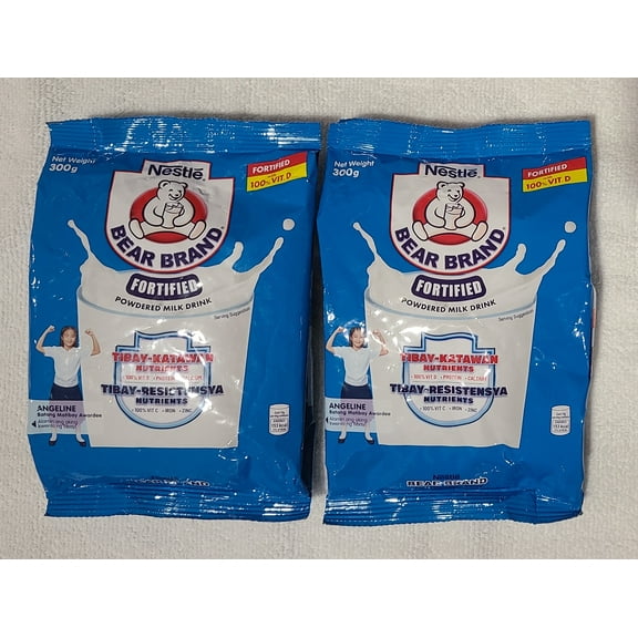 2 Packs of Bear Brand Powdered Milk 300g