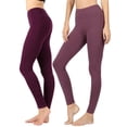 thumbnail image 1 of 2 Packs of Zenana Women Premium Cotton High Waist Full Ankle Length Leggings, 1 of 4
