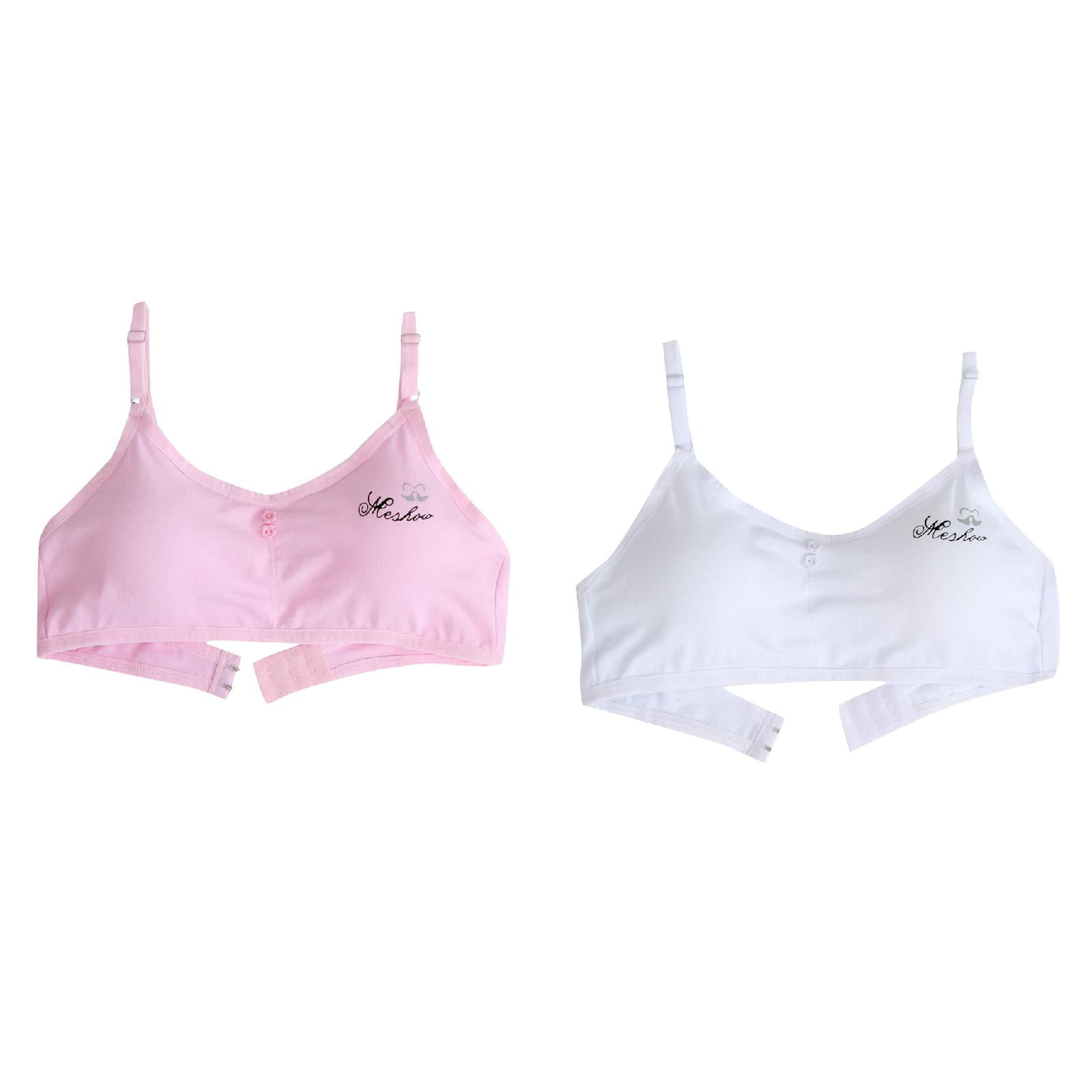 (2Packs)s Underwear Adjustable Hand Mittens Bra Vest Children