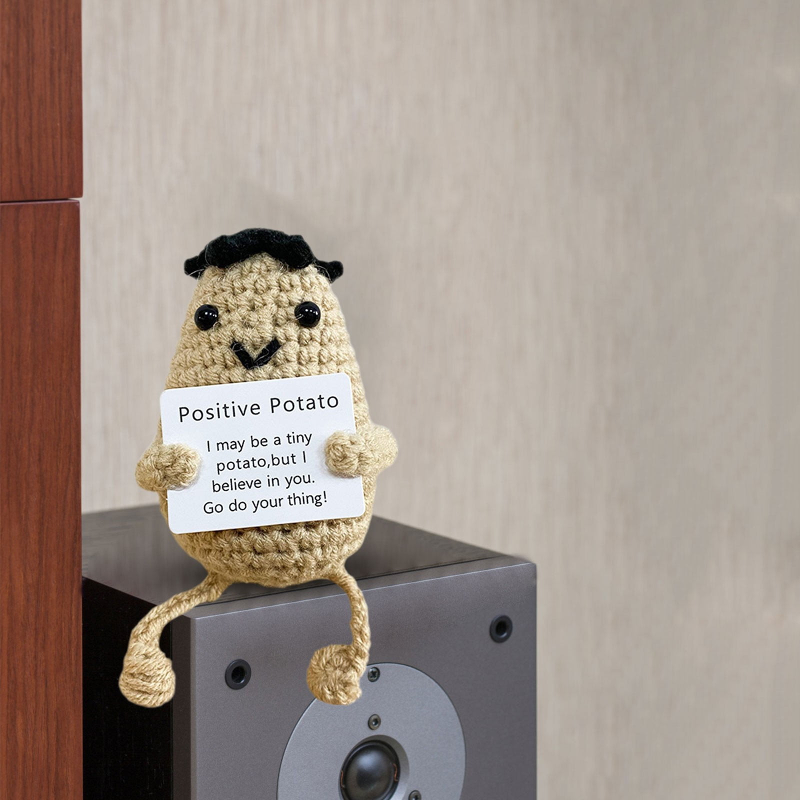 2 Packs xianyou Plush toy,Mini Cute Funny Positive Life Bunny Creative