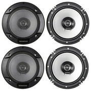 4 x BRAND NEW KFC-1666S 6.5-INCH 6-1/2 2-WAY CAR AUDIO COAXIAL SPEAKERS 600 WATTS