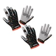 thumbnail image 1 of 2-Pair Age 6-9 Kids Gardening Gloves,6.5IN Children Yard Work Gloves,Soft Safety Outdoor Playing Gloves, 1 of 5