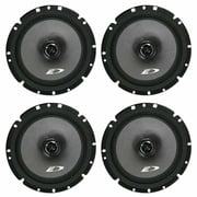2 Pair Alpine SXE1726S 6.5" 220w 2-Way Car Audio Coaxial Speakers