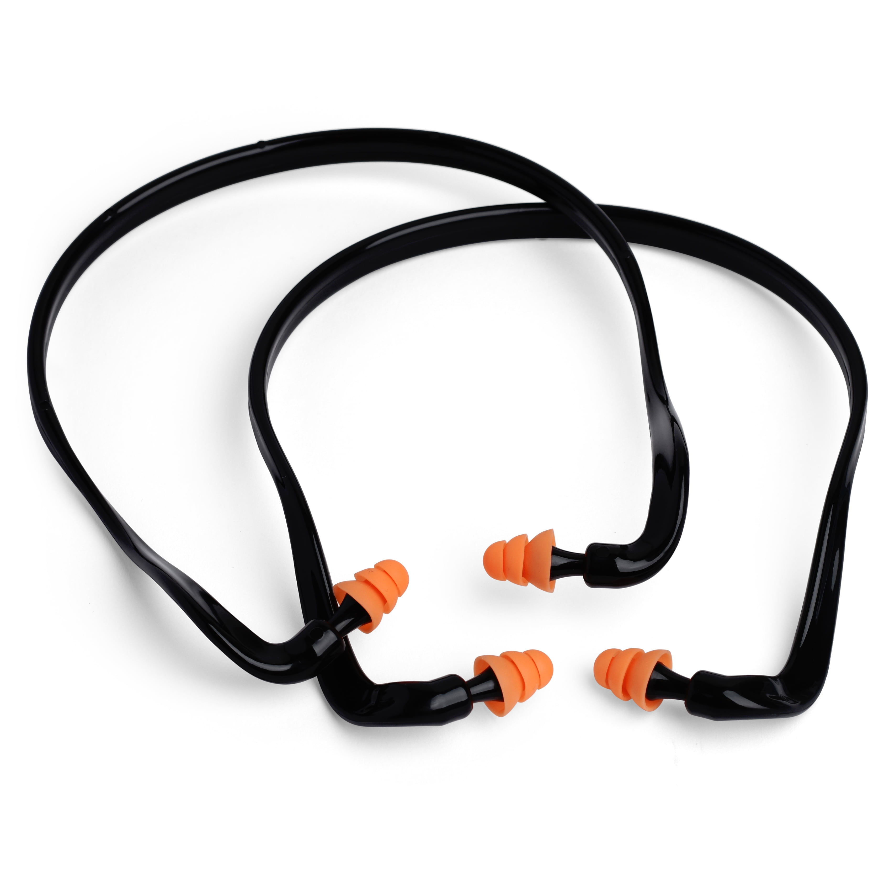 2 Pair Banded Ear Protection for Shooting Reusable Earplugs for Noise