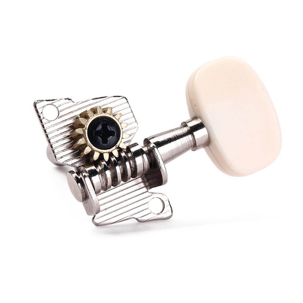 2 Pair Bass Guitar Tuning Keys for Acoustic Headstock Electric Tuner Pegs Machine Ukulele