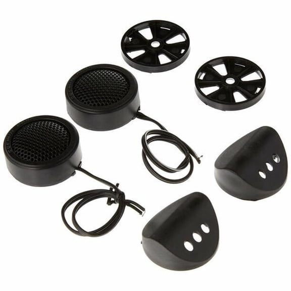Cerwin-Vega XED1T 1 Inch Metal Dome Tweeters, 2 Pair, 250W RMS, 500W Peak, XED Series Car Audio Component Tweeters