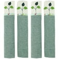 2 Pair Cotton Door Handle Covers Refrigerator Doorknob Cover Practical